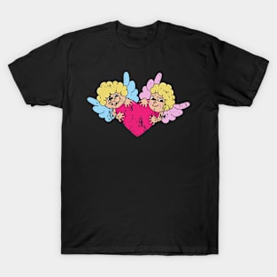 Retro Vintage Grunge Valentine's Day Cupid T-Shirt